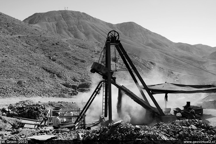 Mina en el desierto de Atacama: San Francisco