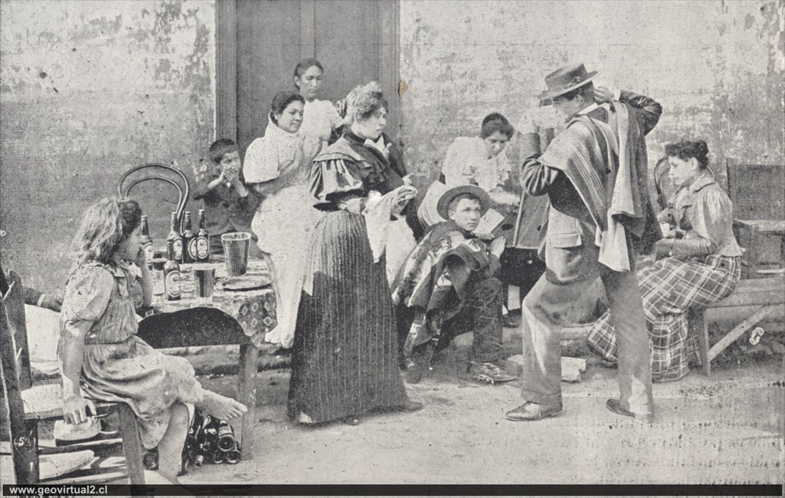 Cueca en Chile 1903