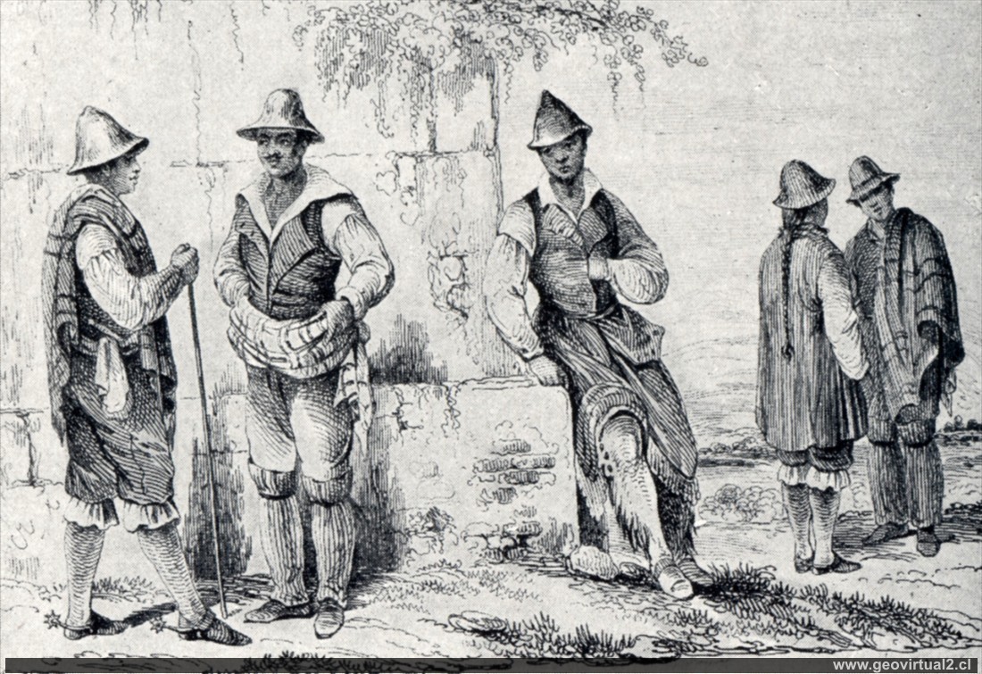 Personas de Chile - D´Orbigny