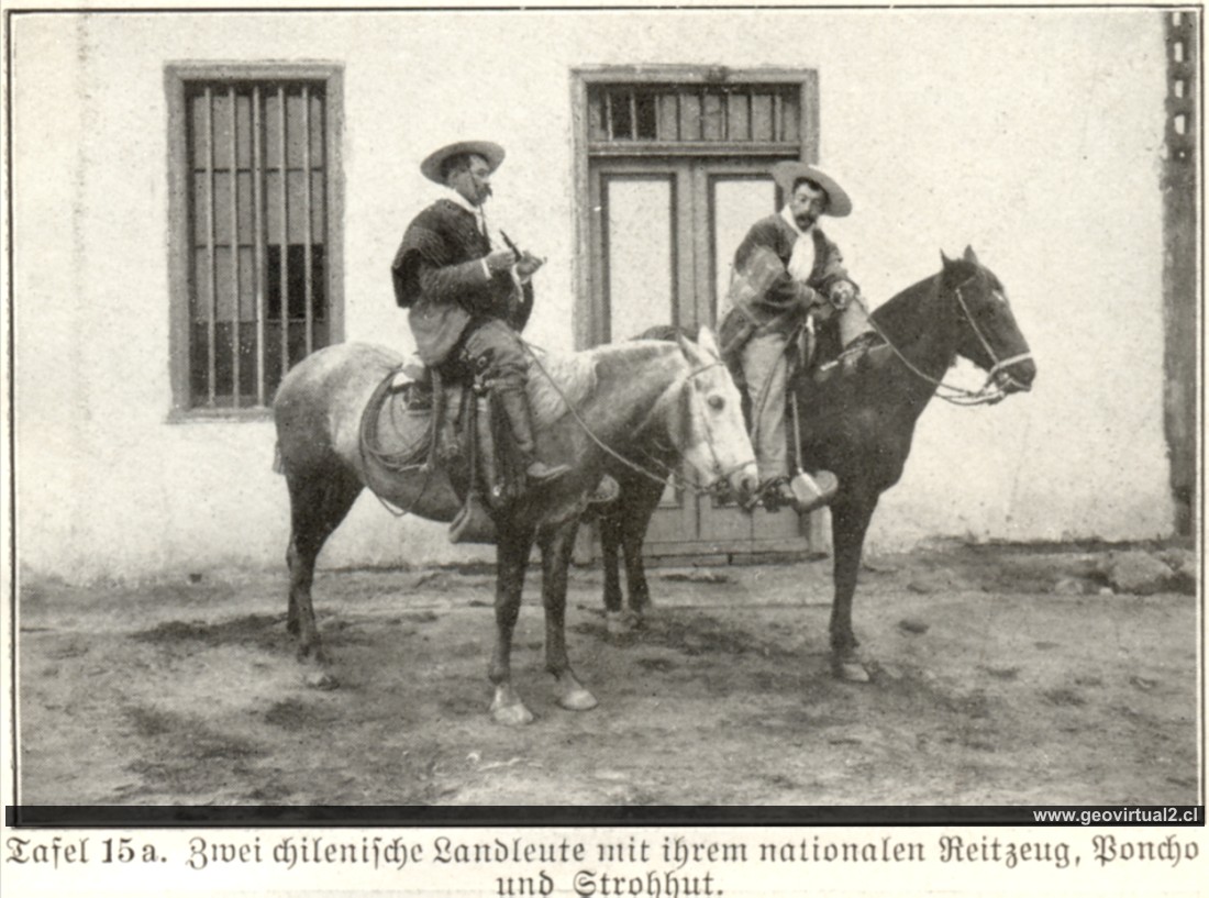 Chilenos tipicos de Paul Stange 1914