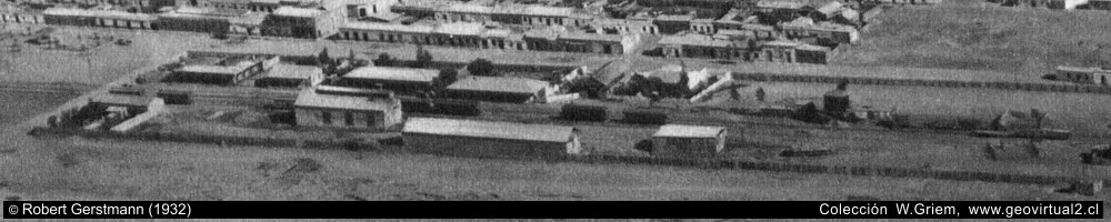Estación ferrocarril de Pueblo Hundido en 1932: Robert Gerstmann
