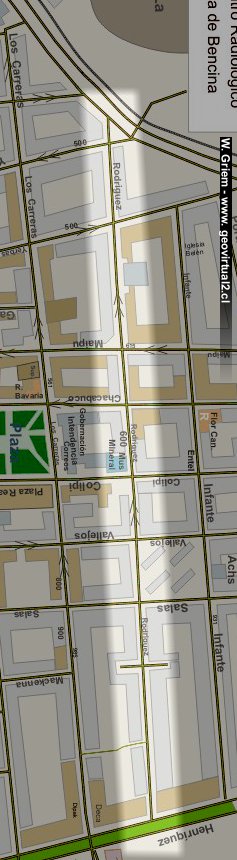 Calle Rodiguez, plano