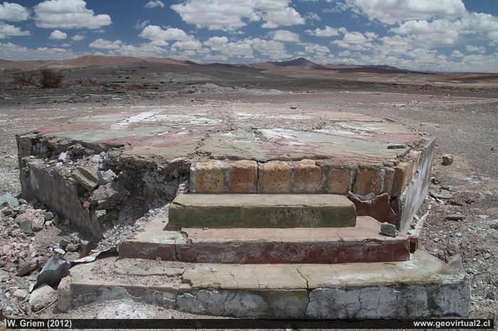 Plaza de Catalina en el desierto de Atacama