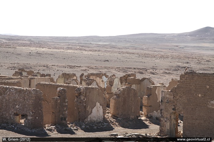 Oficina Flor de Chile en el desierto de Atacama, Chile
