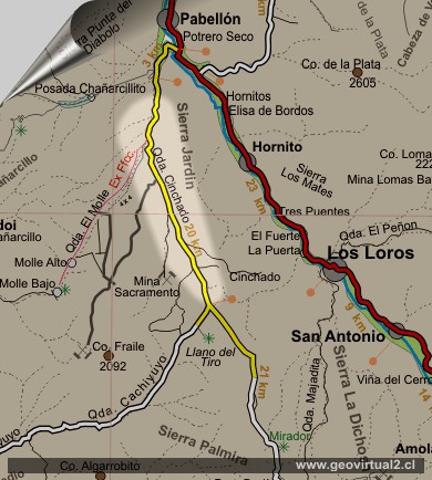 Carta Quebrada Cinchado