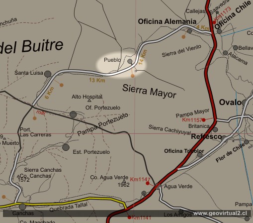 Mapa del lugar
