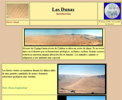 Diseño de la página en 2000