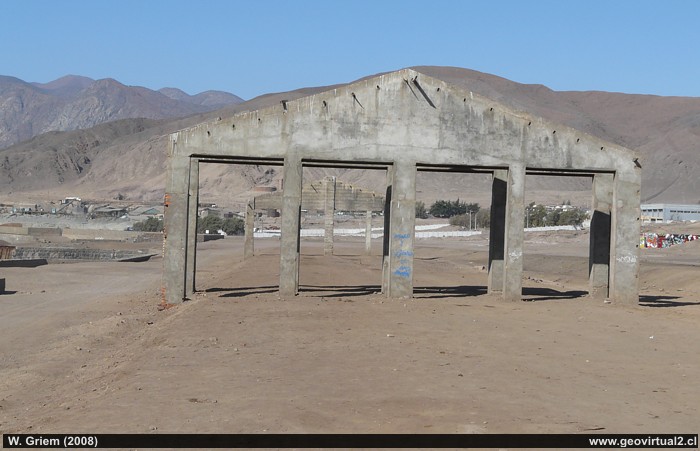 Patio del ferrocarril de Taltal