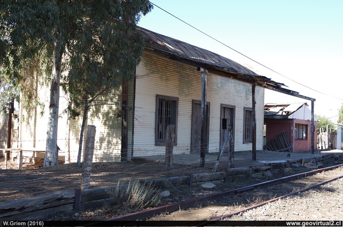 Estación ferrocarril de Higueritas, Región de Coquimbo, Chile
