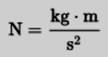 Formula Newton
