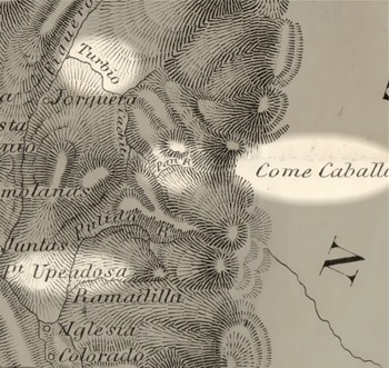 Carta de Gilliss, 1855 - Región de Atacama - Chile