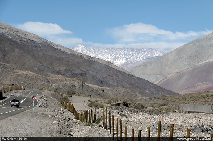 Der Bereich von Iglesia Colorada im oberem Copiapo tal, Atacama Region, Chile