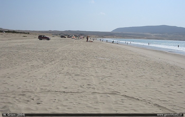 Playa Las Machas en Atacama