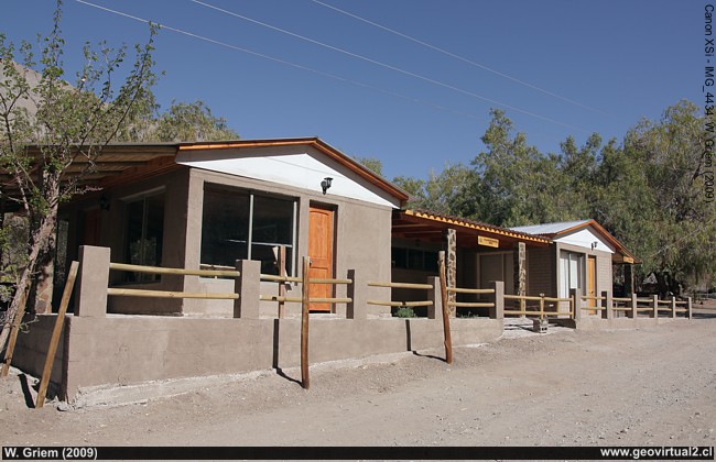 Palaeontological museum building in Pinte - Atacama - Chile