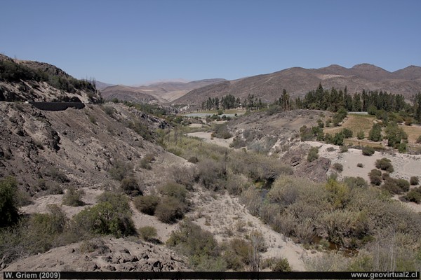 Región de Atacama: Valle Huasco cerca Chañar Blanco