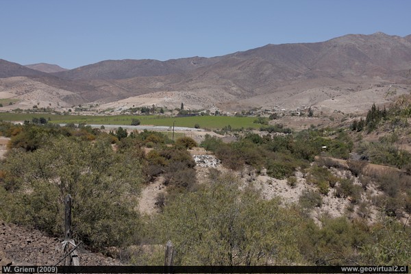 Paisaje de la Región Atacama cerca de Vallenar