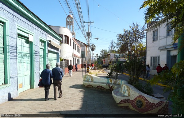 Vallenar, eine Kleinstadt am Rande der Atacama-Wüste in Chile