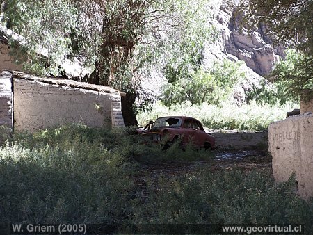 La Puerta ein alter Gutshof - leider schon etwas verfallen (Atacama, Chile)