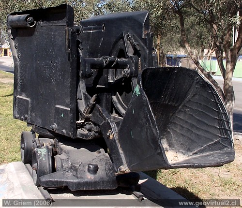 Historische Bergbau Maschinen in Tierra Amarilla