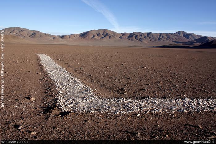 Aerodromo de Carrera Pinto en la Región de Atacama, Chile