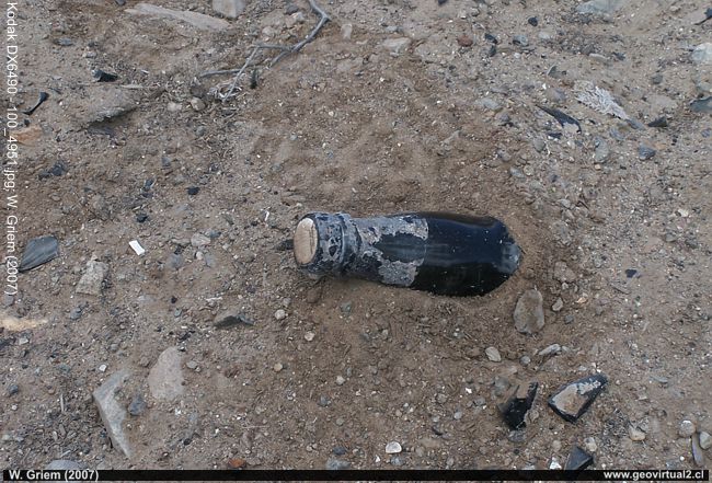 Restos del pueblo Las Animas en la quebrada con el mismo nombre, en las cercanías de Chañaral.
