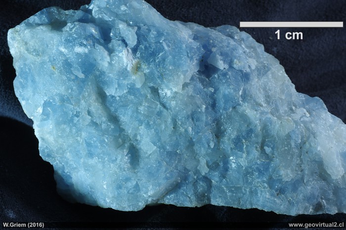 calcita azul