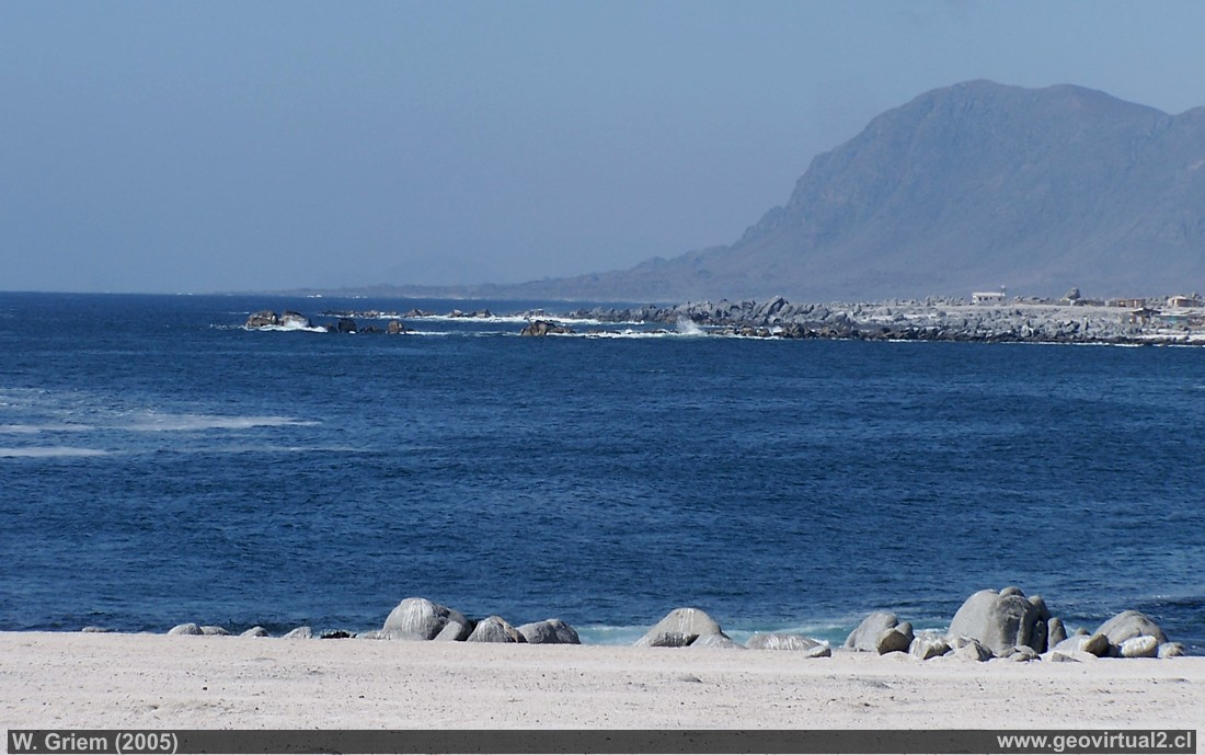 Atacama - costa cerca Flamenco