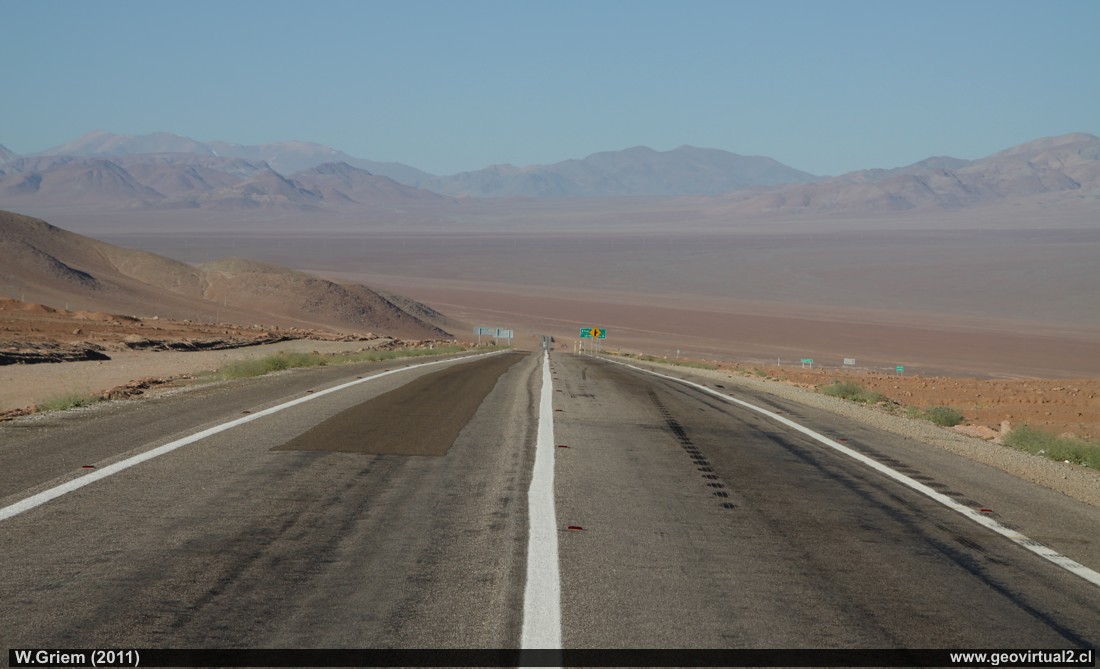 Llano de Varas en el desierto de Atacama, Chile