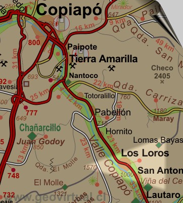 Carta de Atacama - Llano Tirado