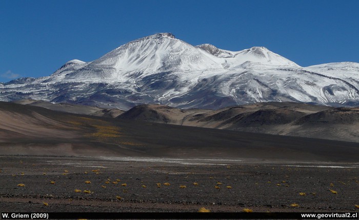 Ojos del Salado in der Atacama Region Chile