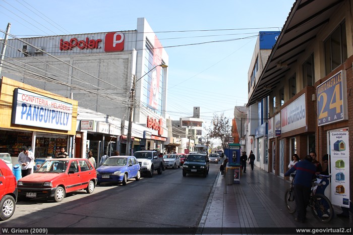 Strasse in Copiapo in der Atacama Region