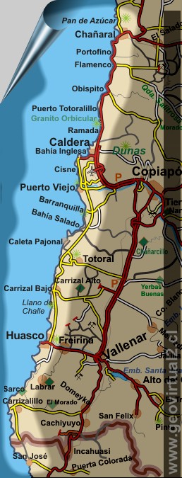 Costa de la Region de Atacama - Chile