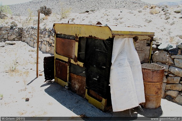 Eisenbahn en der Atacamawüste: Kleiner Waggon