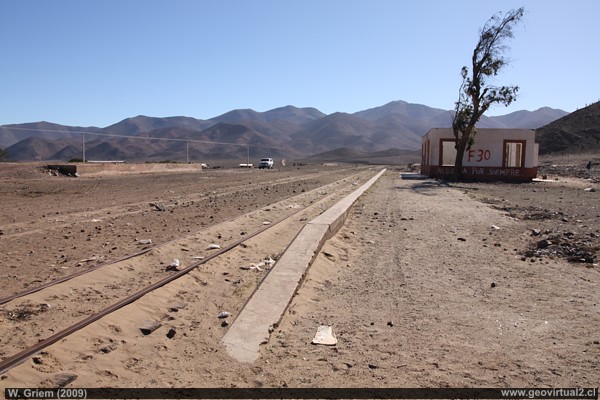 Ferrocarriles en el norte Chico de Chile: Estación Punta Colorada