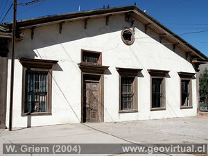 Ehemalige Polizeistation im Bahnhof von Copiapo
