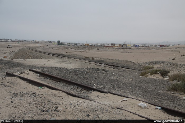 Ferrocarril cerca de Caldera, Atacama - Chile