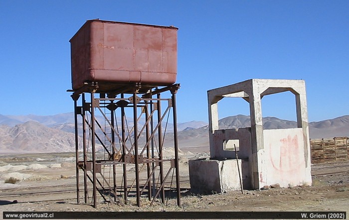 Estación ferrocarril de Carrera Pinto - Región de Atacama - Chile