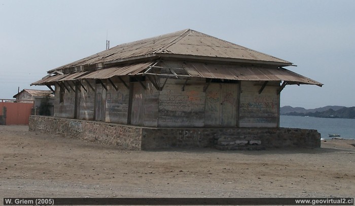 Estación Carrizal Bajo en la Region de Atacama, Chile
