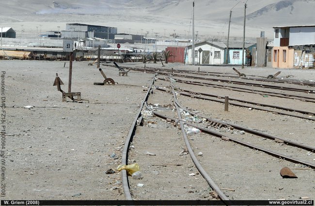La estación FFCC de Chañaral