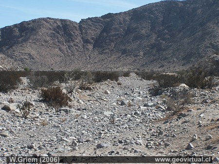 Ex linea ferrea cerca de El Donkey, Región Atacama; Chile