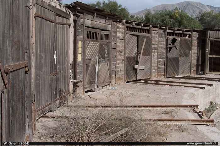 Der Bahnhof von Copiapo, Chile