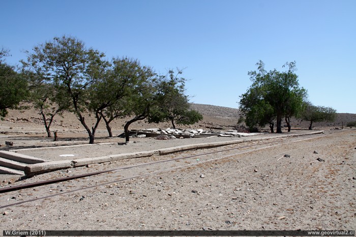 Estación ferrocarril en Atacama: Vizcachitas
