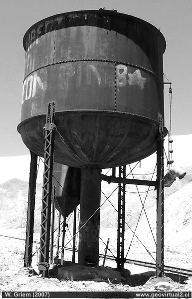 Estanque de Agua Estación Rio Salado