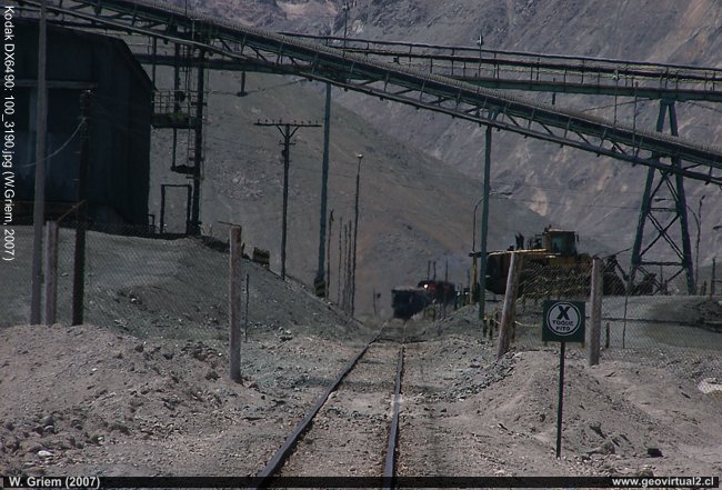 Linea ffcc a Potrerillos