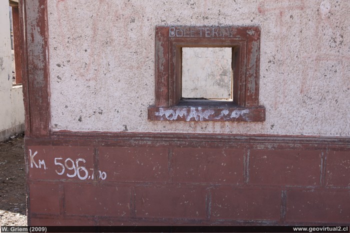 Boletería de la estación Punta Colorada, Región de Coquimbo, Chile