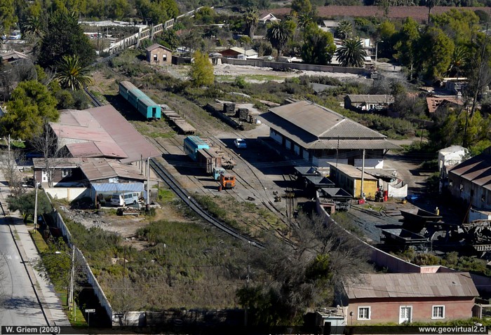 Estación de ferrocarriles de Vallenar en Atacama