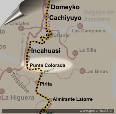 Carta de la estación Punta Colorada