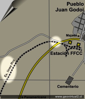 Carta: Linea ferrea a Chañarcillo