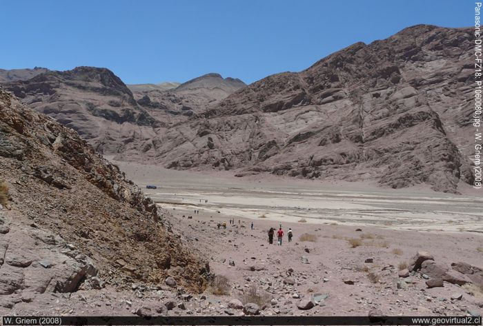 Das Paipote Tal in der Atacama-Wüste hier bei La Puerta, Chile