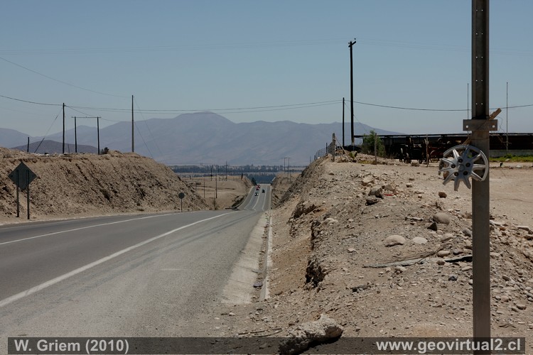 Entrada a Vallenar - Panamericana, Chile